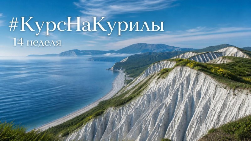 Обложка отчёта «Курс на Курилы», неделя 14