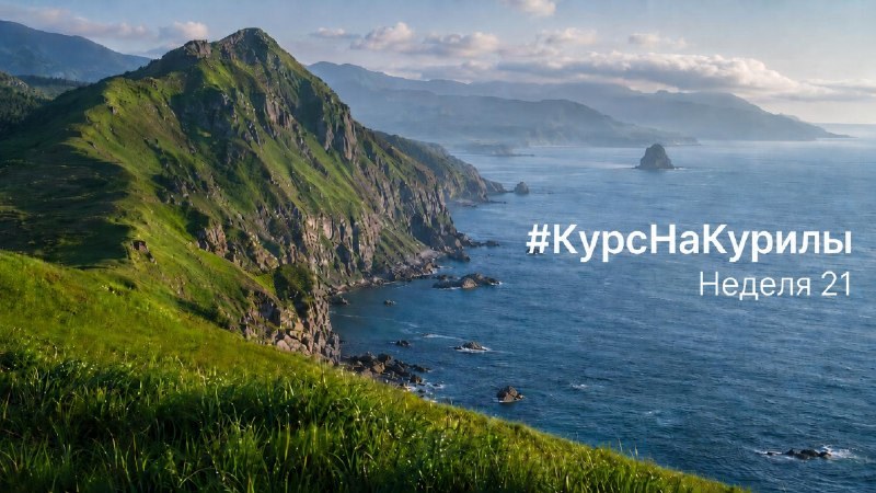Обложка отчёта «Курс на Курилы», неделя 21